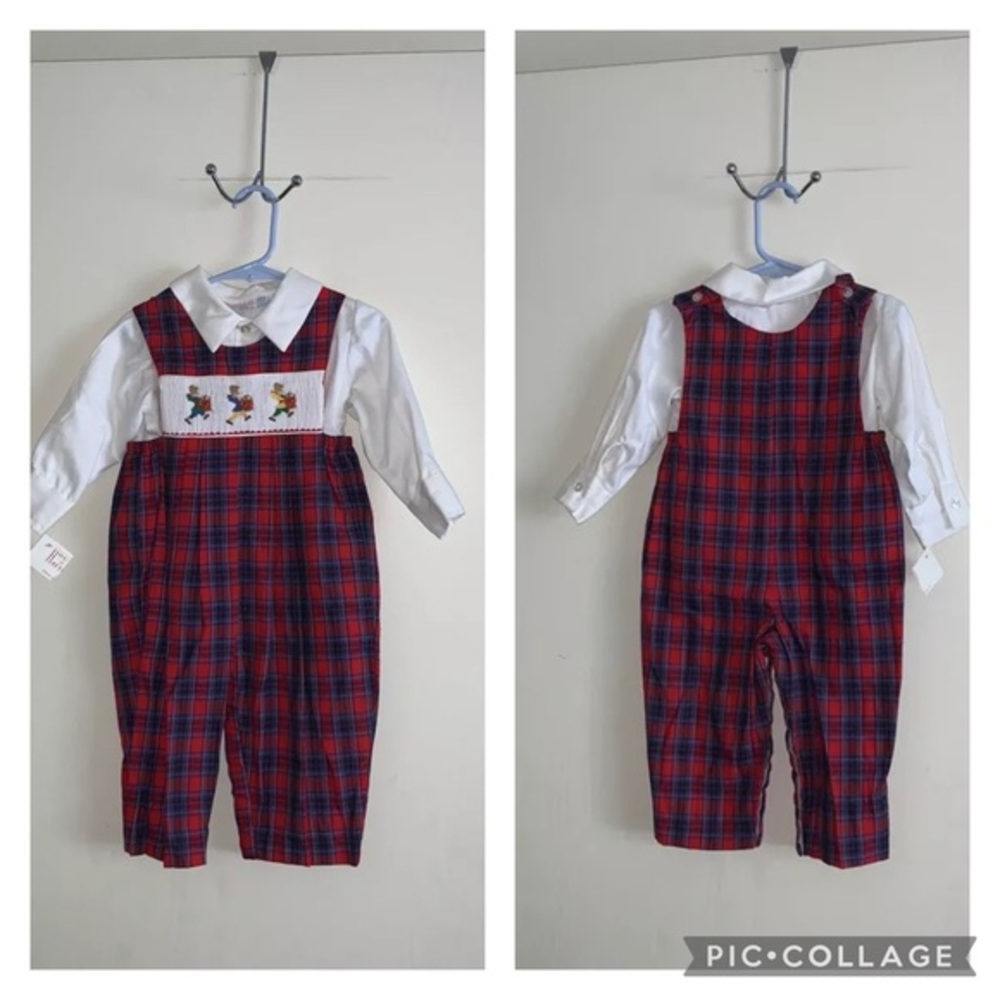 Vintage House of Hatten Boys Two Piece 12 Months New with tags